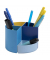 Stifteköcher Bee Blue, 4-tlg., mehr- farbig, modulierbar, 2 verschiedene
