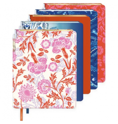 Notizbuch SO19, PUNCH STUDIO, farbig sortiert, A5, liniert, 112 Blatt / 224 Seiten