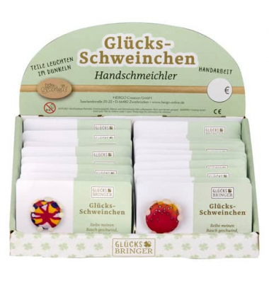 Glücksbringer Schwein  sortiert