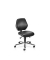 Arbeitsdrehstuhl Ergo, schwarz / silber, bis 120kg