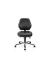 Arbeitsdrehstuhl Ergo, schwarz / silber, bis 120kg