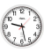 Wanduhr 55.131.311, wei&szlig;