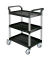 Etagenwagen schwarz 85,0 x 48,0 x 100,0 cm