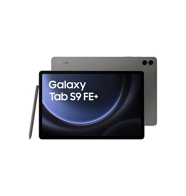 SAMSUNG Galaxy Tab S9 FE+ WiFi Tablet 31,5 cm (12,4 Zoll) 256 GB grau