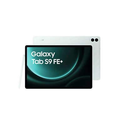SAMSUNG Galaxy Tab S9 FE+ WiFi Tablet 31,5 cm (12,4 Zoll) 128 GB mint
