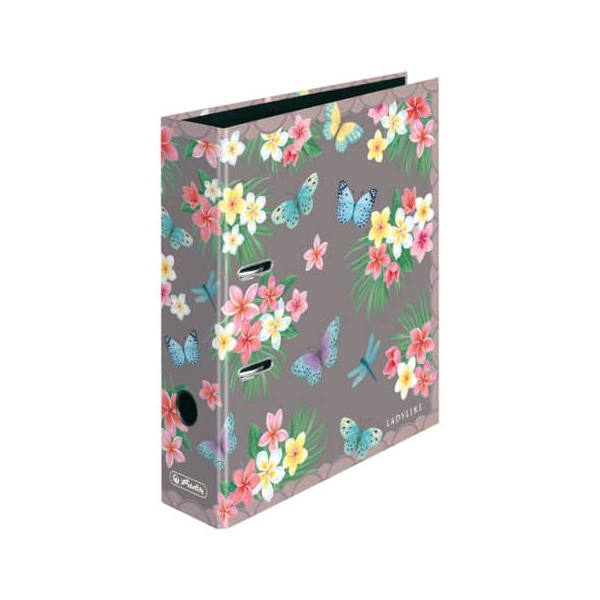 4008110363417 - Motivordner Ordner maXfile A4 8cm Ladylike Butterflys Schmetterlinge  Blumen 50044061 A4 80mm breit 4008110363417 Herlitz