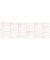 Kalendereinlage 50505, Jahresplan, 6 Monate / 1 Seite, 96x172mm (Midi), 2025
