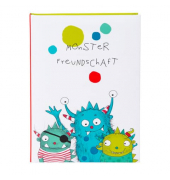 Freundebuch Monster, 15x21cm