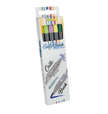 Faserschreiberetui Calli.Brush Duo spring