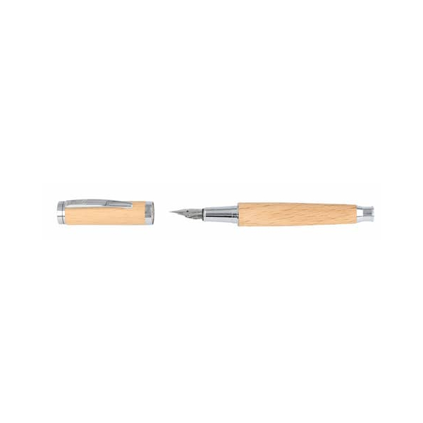 3 Stück Online Füllhalter Nature Style beechwood midi, M 4014421311672 ONLINE