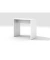 Stehtisch 2118834 108,3cm (H), 120x65cm (BxT), rechteckig, weiß / weiß