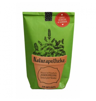 Wundert&uuml;te 63583 , "Naturapotheke Zitronenmelisse", 14x22cm (BxL), in Papiert&uuml;te