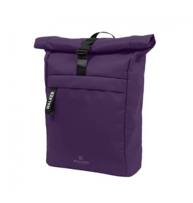 Rucksack Roll Top Purple Velvet