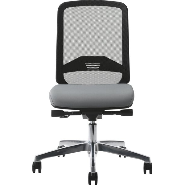 0796376503657 - Bürodrehstuhl Bali grau mit verstellbaren Armlehnen bis 125 kg 0796376503657 Bisley