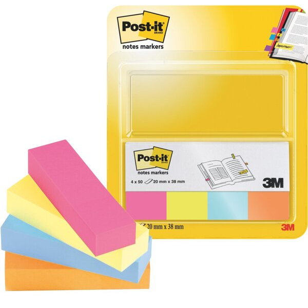 4255704323801 - Haftstreifen 670-4P 20x38mm türkis powerpink vitalorange neongrün 4255704323801 3M 4255704323801 - Haftstreifen 670-4P 20x38mm türkis powerpink vitalorange neongrün 4255704323801 3M