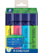 Textmarker Textsurfer classic 364 R, 364 RC4, Etui, 4-farbig sortiert, 1-5mm Keilspitze