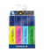 Textmarker-Set Textsurfer classic 364, 364 WP4, Etui (4 #), farbig sortiert (gelb/gr&uuml;n/orange/pink), 1-5mm Keilspitze