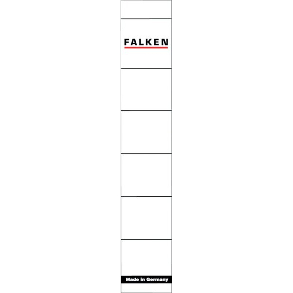 4014481015022 - Rückenschilder kurzschmal weiss 30x190mm 10 Stück 4014481015022 Falken 4014481015022 - Rückenschilder kurzschmal weiss 30x190mm 10 Stück 4014481015022 Falken