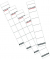 Rückenschilder kurzschmal weiss 30x190mm 10 Stück