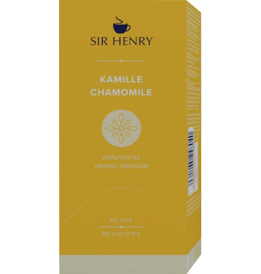 Tee Sir Henry Kamille 25x1,5 g mild-aromatischer Geschmack