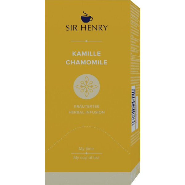 4061445248040 - Tee Sir Henry Kamille 25x15 g mild-aromatischer Geschmack 4061445248040 Tchibo