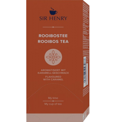 Tee Sir Henry Rooibos 25x2,2g mit Karamellgeschmack