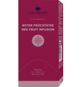 Sir Hennry Roter Früchtetee 25x2,25g mit Hagebutte und Hibiskus