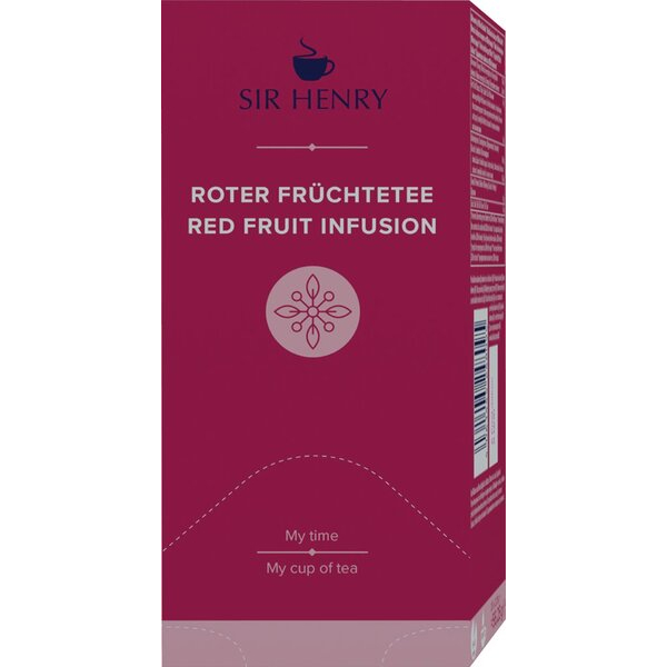 4061445248095 - Sir Hennry Roter Früchtetee 25x225g mit Hagebutte und Hibiskus 4061445248095 Tchibo