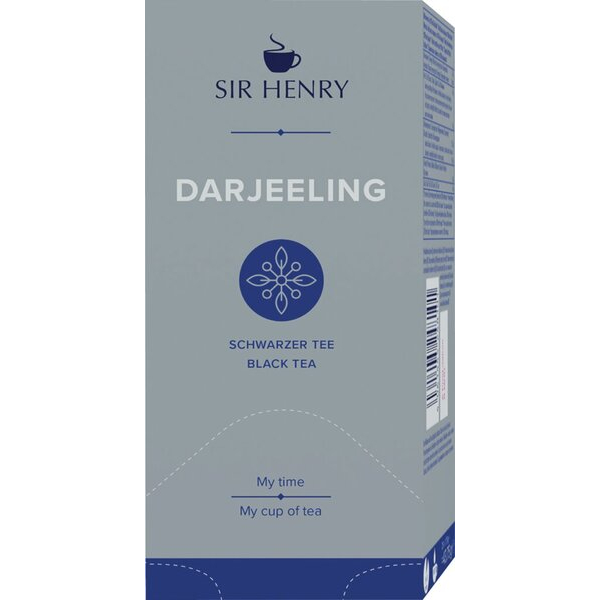 4061445248101 - Tee Sir Henry Darjeeling 25x175g Schwarzer Tee 4061445248101 Tchibo
