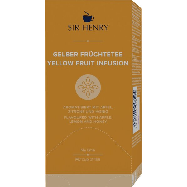 4061445248125 - Sir Henry Gelber Früchtetee 25x225g mit Apfel und Hibiskus 4061445248125 Tchibo 4061445248125 - Sir Henry Gelber Früchtetee 25x225g mit Apfel und Hibiskus 4061445248125 Tchibo