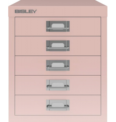 Schubladenschrank 5 Schübe pastellpink, H 325 x B 279 x T 380 Schubladenschrank 5 Schübe pastellpink, H 325 x B 279 x T 380