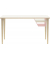 Schreibtisch Poise, 74cm (H), 140x60cm (BxT), rechteckig, weiß / eiche hell