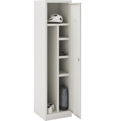 Primary Allzweckschrank lichtgrau H 1800 x B 450 x T 450