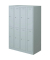Primary Garderobenschrank 4 Abteil lichtgrau, H 1800 x B 600 x T 500