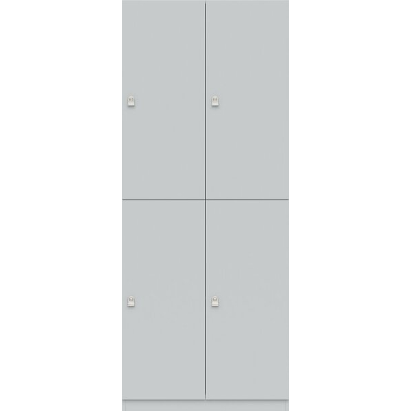 5020073847024 - Pren Garderobenschrank 2 Abteile je 2 Türen weiß H 1970 5020073847024 Bisley 5020073847024 - Pren Garderobenschrank 2 Abteile je 2 Türen weiß H 1970 5020073847024 Bisley