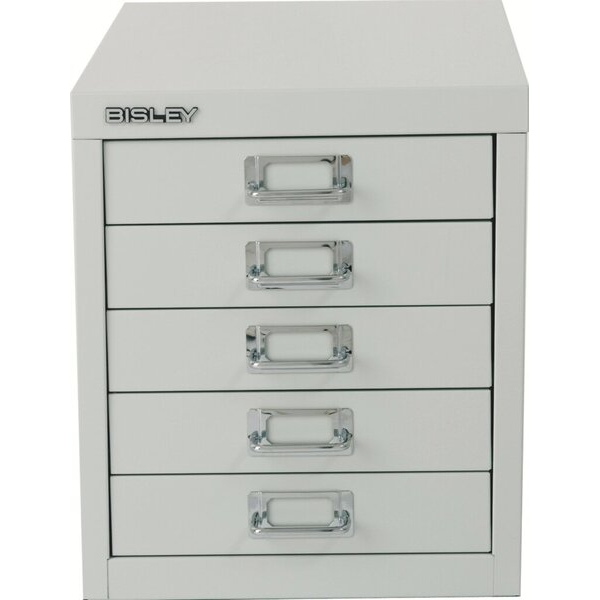 5020073768244 - MultiDrawer? L125 Schubladenschrank lichtgrau mit 5 Schubladen 279 x 380 x 325 cm 5020073768244 BISLEY
