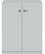 Aktenschrank Pren PNC08102SL005, abschlie&szlig;bar, 2,5 OH, wei&szlig;, 80x101,8x50cm (BxHxT)