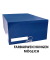 Urkundenkasten 1016M2bl, A4+, blau, Karton