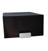 Urkundenkasten 3196008BK, A4+, schwarz, Pappe