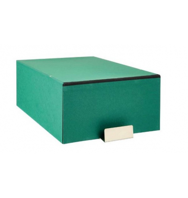 Urkundenkasten 3196008, A4+, gr&uuml;n, Pappe