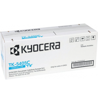 Toner 1T02Z6CNL0 (TK-5405C), cyan, ca. 10000 Seiten
