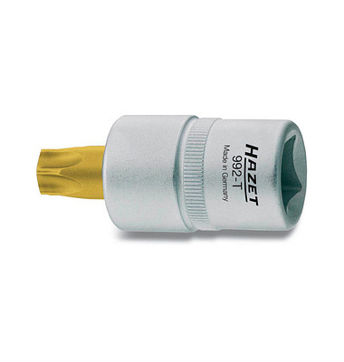 HAZET 12 TORX Steckschlüsseleinsatz Größe: 25,0 x 55,0 mm