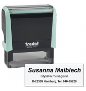 trodat Textstempel, individualisierbar printy 4913 selbstfärbend schwarz