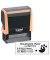 trodat Textstempel, individualisierbar printy 4913 selbstfärbend schwarz mit Logo