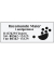 trodat Textstempel, individualisierbar printy 4913 selbstfärbend schwarz mit Logo