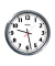  Wanduhr 51.012.515, silber