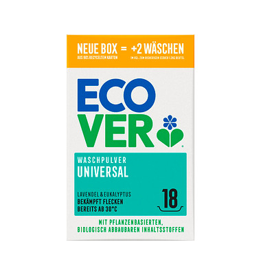 ECOVER UNIVERSAL Waschmittel 1,35 kg ECOVER UNIVERSAL Waschmittel 1,35 kg