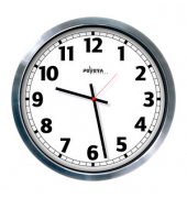  Wanduhr 52.012.515, silber