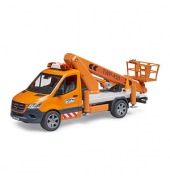 bruder MB Sprinter Arbeitsbühne 2679 Spielzeugauto