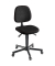 Arbeitsdrehstuhl W19-25-TR-ST, schwarz / schwarz, bis 250kg, ohne Kopfst&uuml;tze